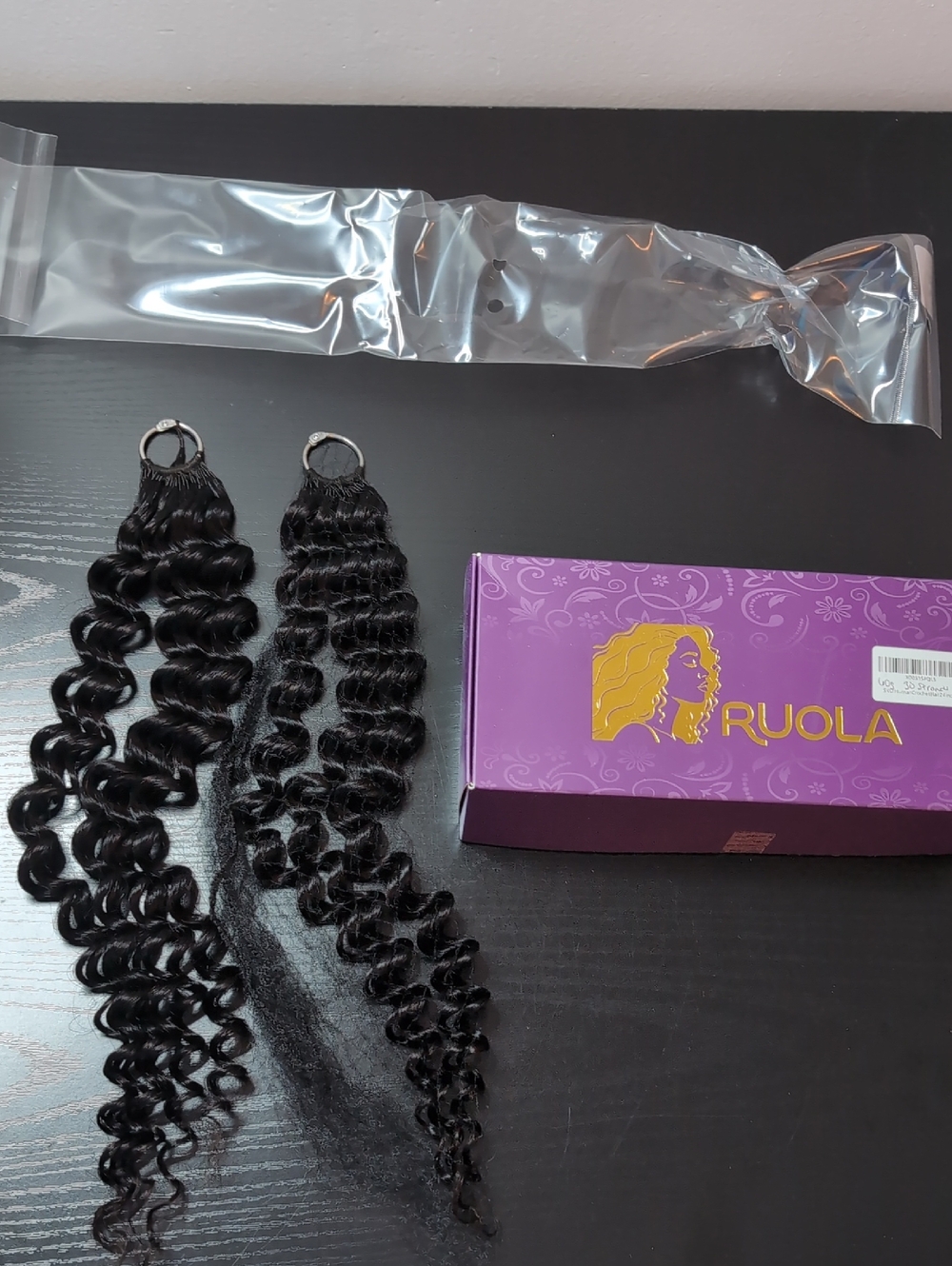24 Inch 60 G Deep Wave Feather Crochet Human Hair Bundles 30 Strands Natural